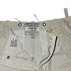 Guess Company G-ND-081 Utility Trousers Mens Size 32x30 Beige Cargo Pants Cotton